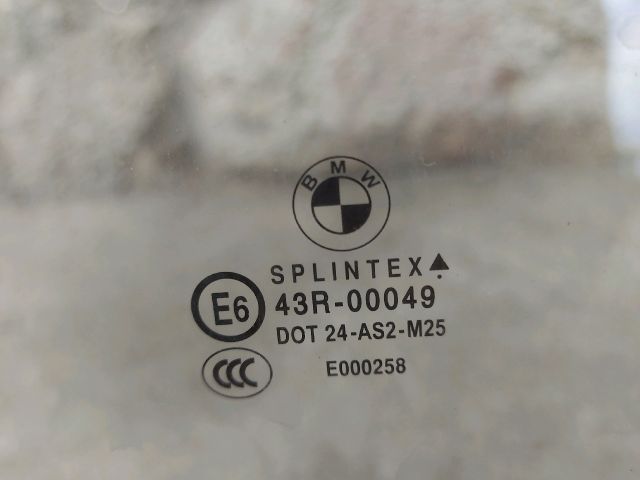 bontott BMW 5 E60 Bal hátsó Ablak