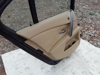 bontott BMW 5 E60 Bal hátsó Ablakemelő Szerkezet (Elektromos)