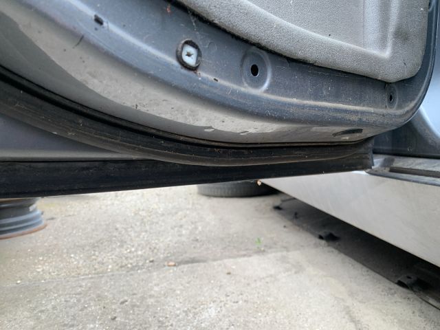 bontott BMW 5 E60 Bal hátsó Ajtó (Üres lemez)