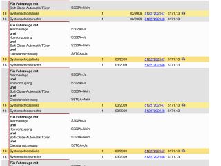 bontott BMW 5 E60 Bal hátsó Ajtózár