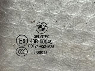 bontott BMW 5 E60 Bal hátsó Fixüveg (Ajtóban)