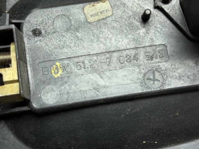 bontott BMW 5 E60 Bal hátsó Kilincs Hátulja