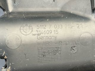 bontott BMW 5 E60 Bal hátsó Oldal Lökhárító Tartó (Műanyag)