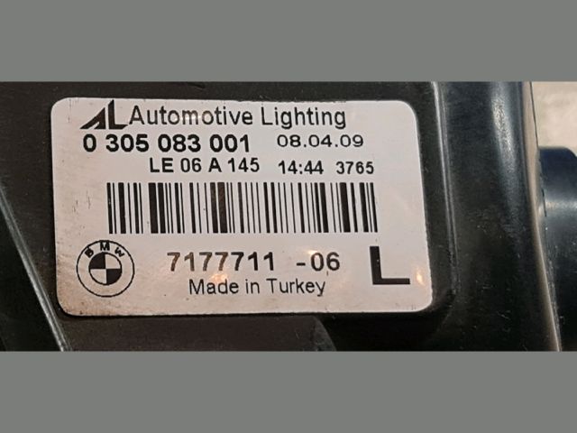 bontott BMW 5 E60 Bal Ködfényszóró