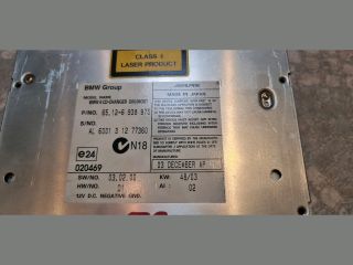 bontott BMW 5 E60 CD / DVD Tár