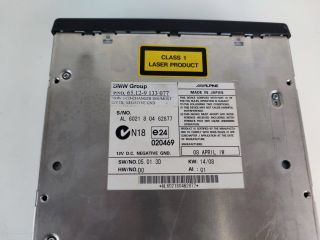 bontott BMW 5 E60 CD / DVD Tár