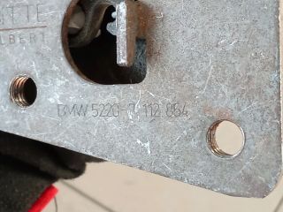 bontott BMW 5 E60 Csomagtérajtó Zárszerkezet