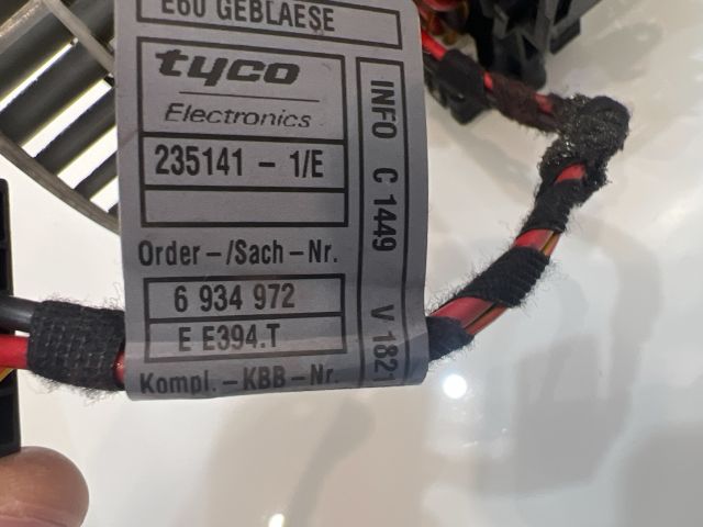 bontott BMW 5 E60 Előtét Ellenállás Fűtőmotor