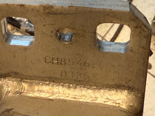 bontott BMW 5 E60 Első Lökhárító Merevítő (Fém)