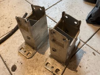 bontott BMW 5 E60 Első Lökhárító Merevítő (Fém)