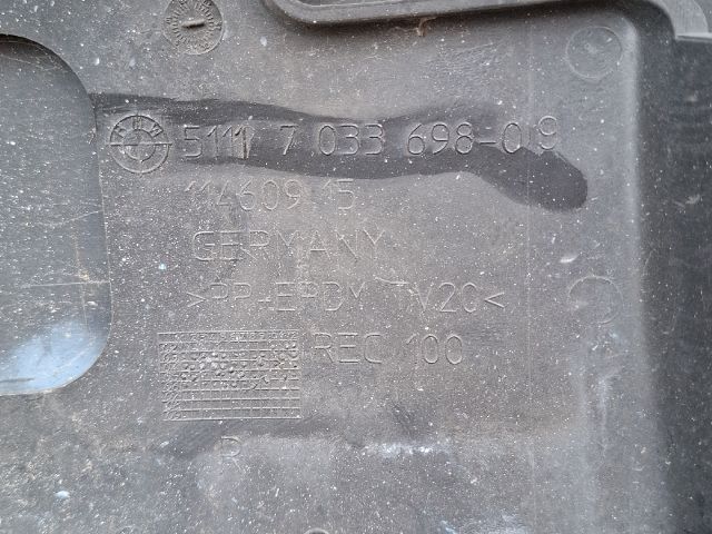 bontott BMW 5 E60 Első Lökhárító (Részeivel)