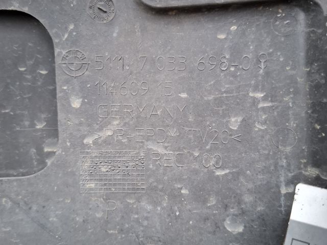 bontott BMW 5 E60 Első Lökhárító (Részeivel)