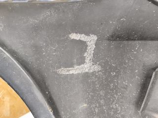 bontott BMW 5 E60 Első Lökhárító (Üresen)