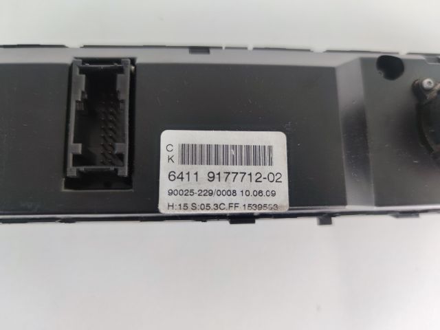 bontott BMW 5 E60 Fűtéskapcsoló (digit klímás)