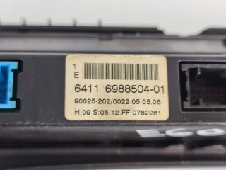 bontott BMW 5 E60 Fűtéskapcsoló (digit klímás)