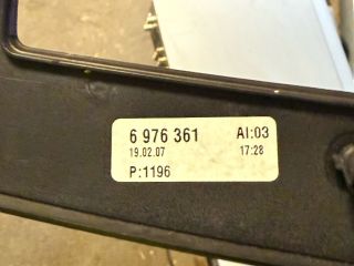 bontott BMW 5 E60 Fűtéskapcsoló Keret