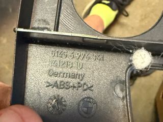 bontott BMW 5 E60 Fűtéskapcsoló Keret