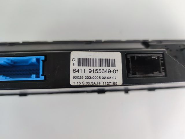 bontott BMW 5 E60 Fűtéskapcsoló (manuális klímás)