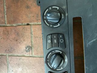 bontott BMW 5 E60 Fűtéskapcsoló (manuális klímás)
