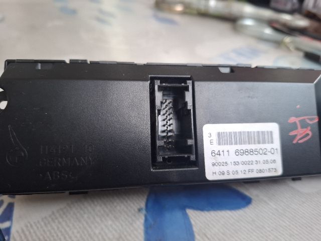 bontott BMW 5 E60 Fűtéskapcsoló