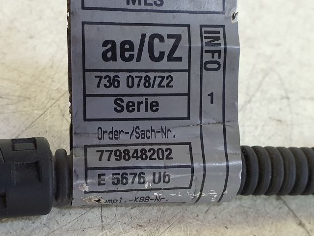 bontott BMW 5 E60 Generátor Kábelköteg