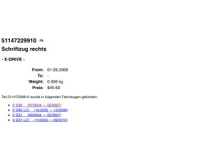 bontott BMW 5 E60 Hátsó Embléma