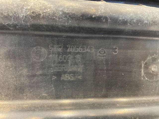 bontott BMW 5 E60 Hátsó középső Lökhárító Tartó (Műanyag)