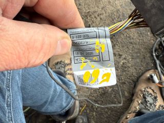 bontott BMW 5 E60 Hátsó Tolatóradar Kábelköteg