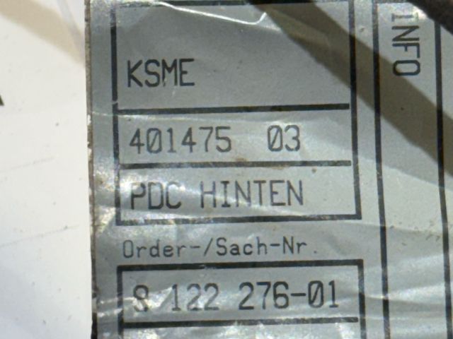 bontott BMW 5 E60 Hátsó Tolatóradar Szett