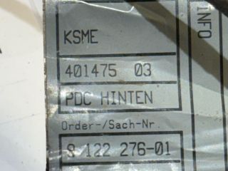 bontott BMW 5 E60 Hátsó Tolatóradar Szett