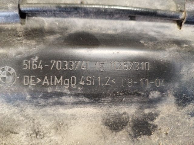 bontott BMW 5 E60 Homlokfal Burkolat