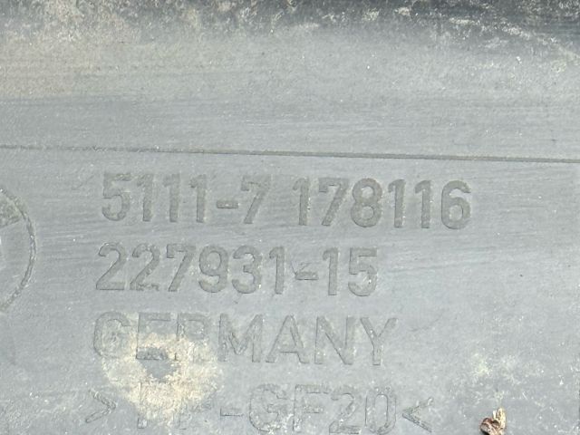 bontott BMW 5 E60 Hűtő Légterelő