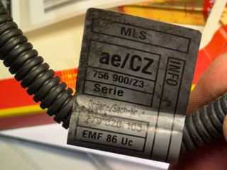 bontott BMW 5 E60 Izzító/Gyújtó Gyertya Kábel