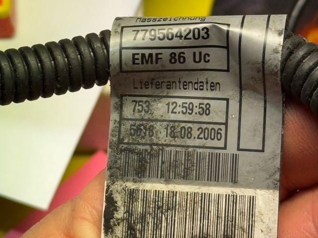 bontott BMW 5 E60 Izzító/Gyújtó Gyertya Kábel