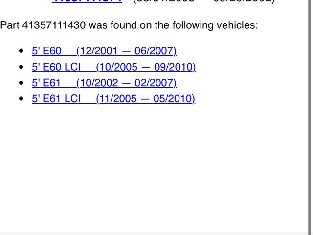 bontott BMW 5 E60 Jobb első Sárvédő