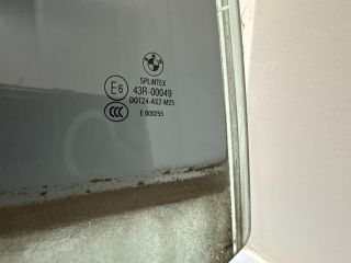 bontott BMW 5 E60 Jobb hátsó Ablak