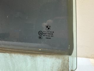 bontott BMW 5 E60 Jobb hátsó Ablak