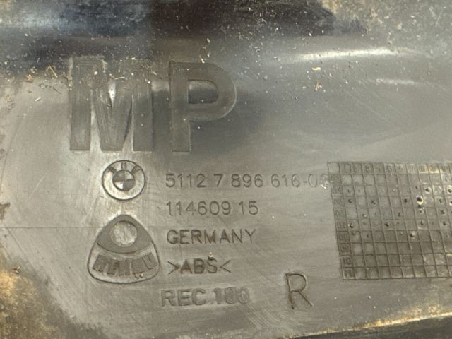 bontott BMW 5 E60 Jobb hátsó Oldal Lökhárító Tartó (Műanyag)