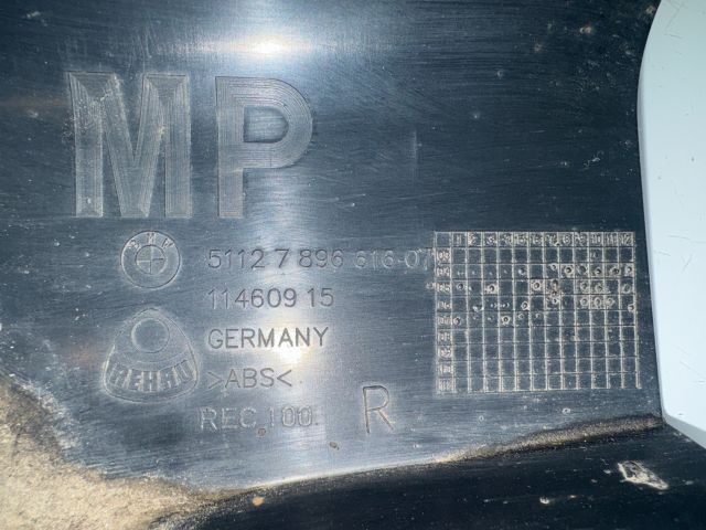 bontott BMW 5 E60 Jobb hátsó Oldal Lökhárító Tartó (Műanyag)