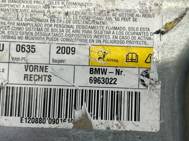 bontott BMW 5 E60 Jobb Oldallégzsák