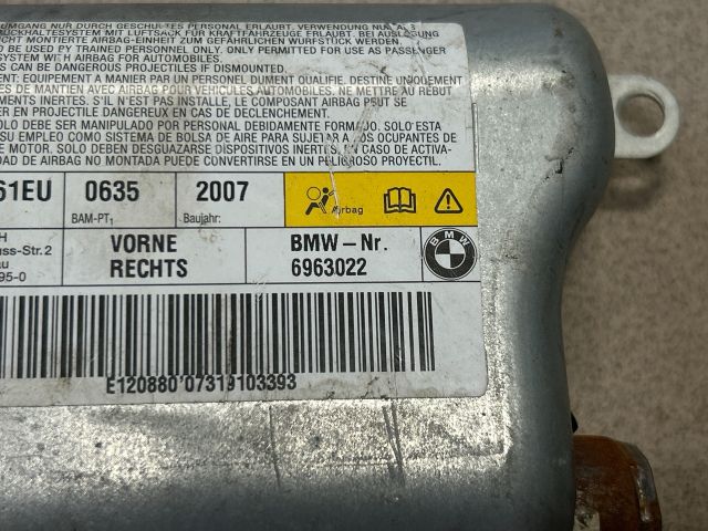 bontott BMW 5 E60 Jobb Oldallégzsák