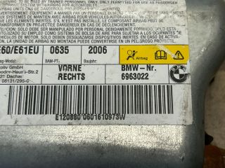 bontott BMW 5 E60 Jobb Oldallégzsák