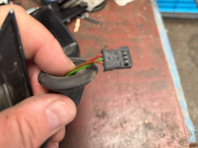 bontott BMW 5 E60 Jobb Visszapillantó Tükör (Elektromos)