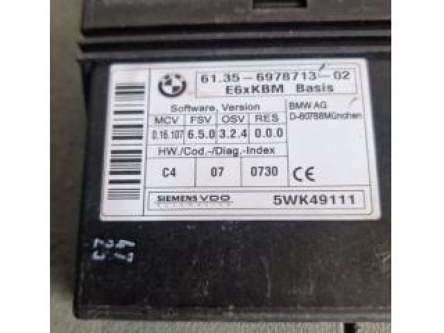 bontott BMW 5 E60 Komfort Elektronika