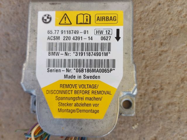 bontott BMW 5 E60 Légzsák Elektronika