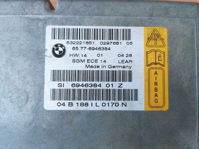 bontott BMW 5 E60 Légzsák Elektronika