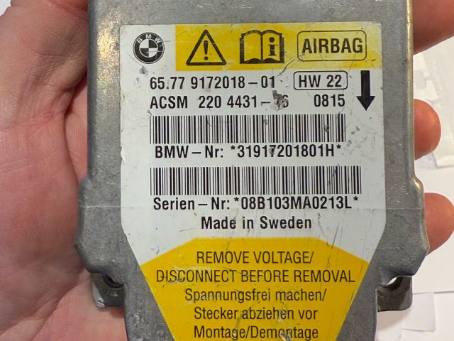 bontott BMW 5 E60 Légzsák Elektronika