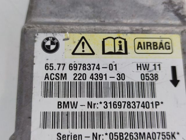 bontott BMW 5 E60 Légzsák Elektronika