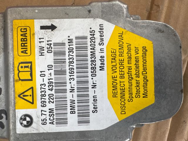 bontott BMW 5 E60 Légzsák Elektronika