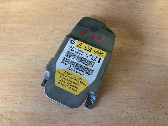 bontott BMW 5 E60 Légzsák Elektronika